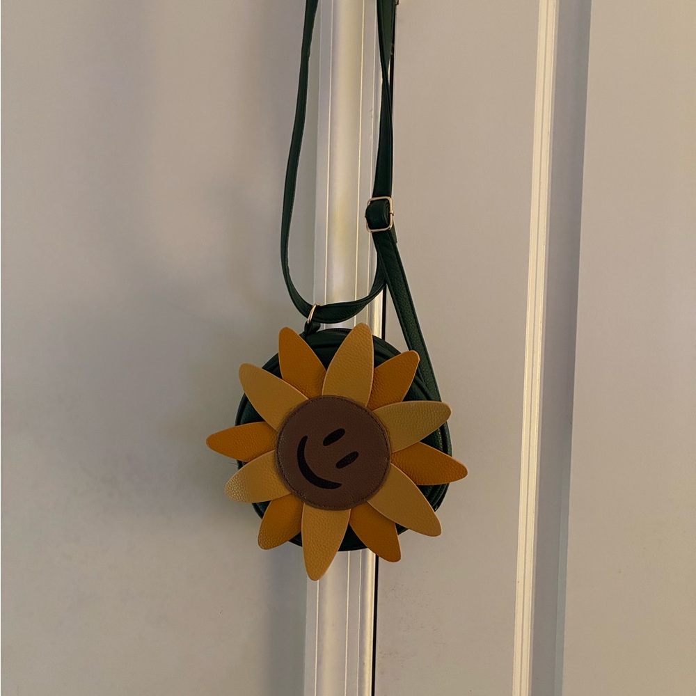 Molo Sunflower Crossbody Bag - Yellow and Green